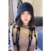 ★7色★　ニットガイド帽子　ニットバケットハット　 ins撮影　小顔ハット　韓国デイリーファッション