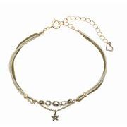 【２月上旬入荷予定】匠 ビーズスターブレス ゴールドスター TAK-15-2 手首まわり約14～19cm