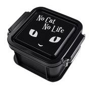 ランチボックス（Ｓ）　黒猫　【お弁当箱】【ピクニック】【保存容器】【食器】