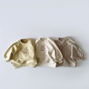 韓国子供服秋冬の韓国版の男女の赤ちゃんの服の赤ちゃんのカジュアルな上着の熊のかわいい潮