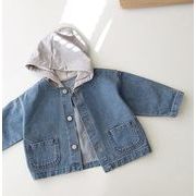 2023 秋冬新作 ファッション 韓国版 コート ins  カウボーイ 上着 ジャケット 男女兼用 トップス 子供服