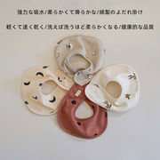 お食事エプロン よだれ掛け   夏  初産乳幼児  よだれタオル  四季  新生児  襟巻き