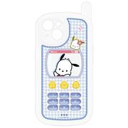 サンリオキャラクターズ iPhone 15/14対応レトロガラケー風ケースポチャッコ SANG-382PC