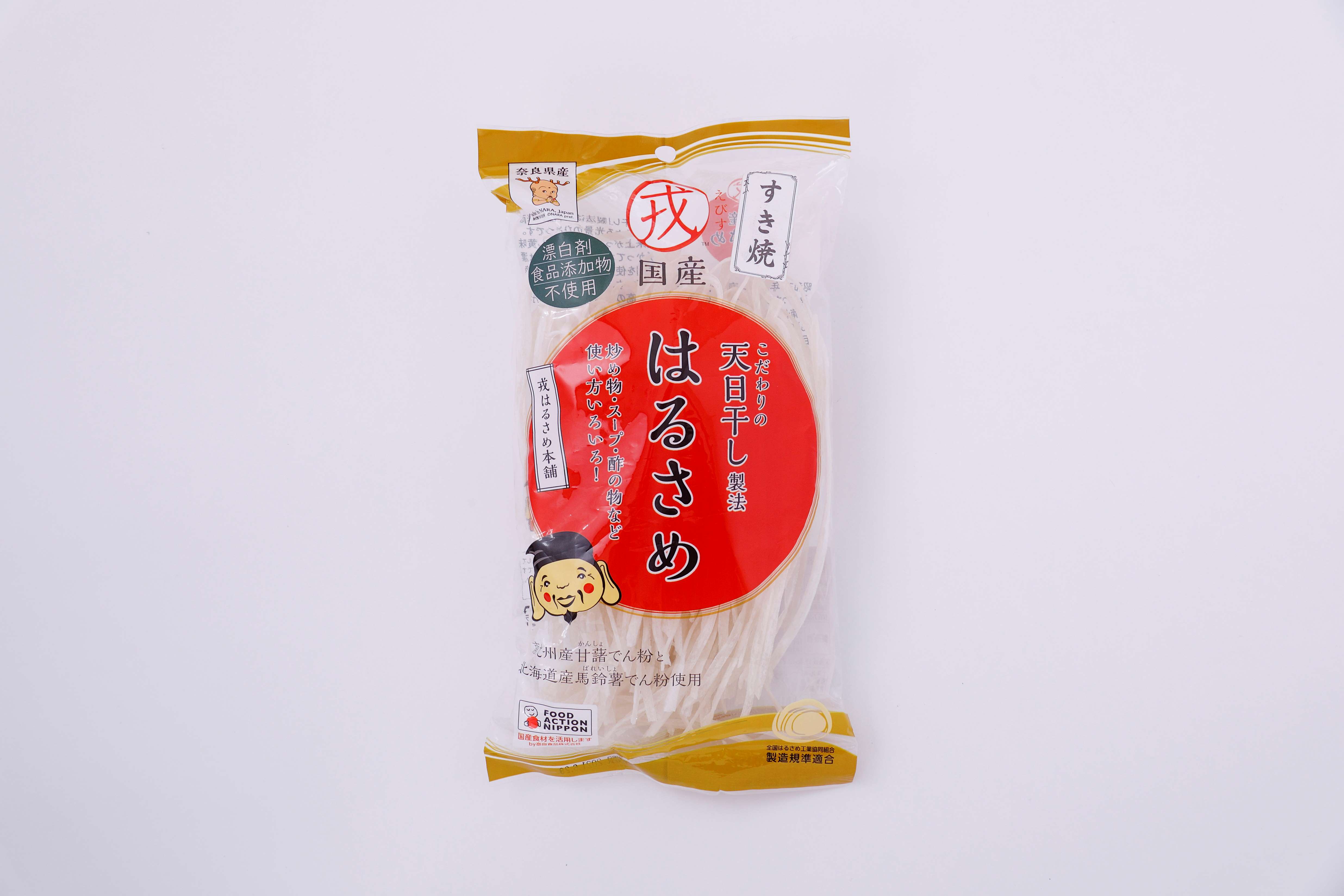 【奈良食品】戎国産すき焼きはるさめ　100ｇ　漂白剤・食品添加物不使用