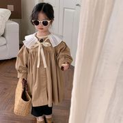 【2023早春】韓国風子供服 ベビー服 キッズ 女の子 アウター コート ジャケット　ワンピース
