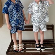 【2022春新作】韓国風子供服 ベビー服 　男女兼用　おしゃれ　短袖　全2色　セットアップ