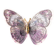 絶妙な 刺繍 蝶のブローチ ファッション レディースコサージュ 2023新作ブローチ