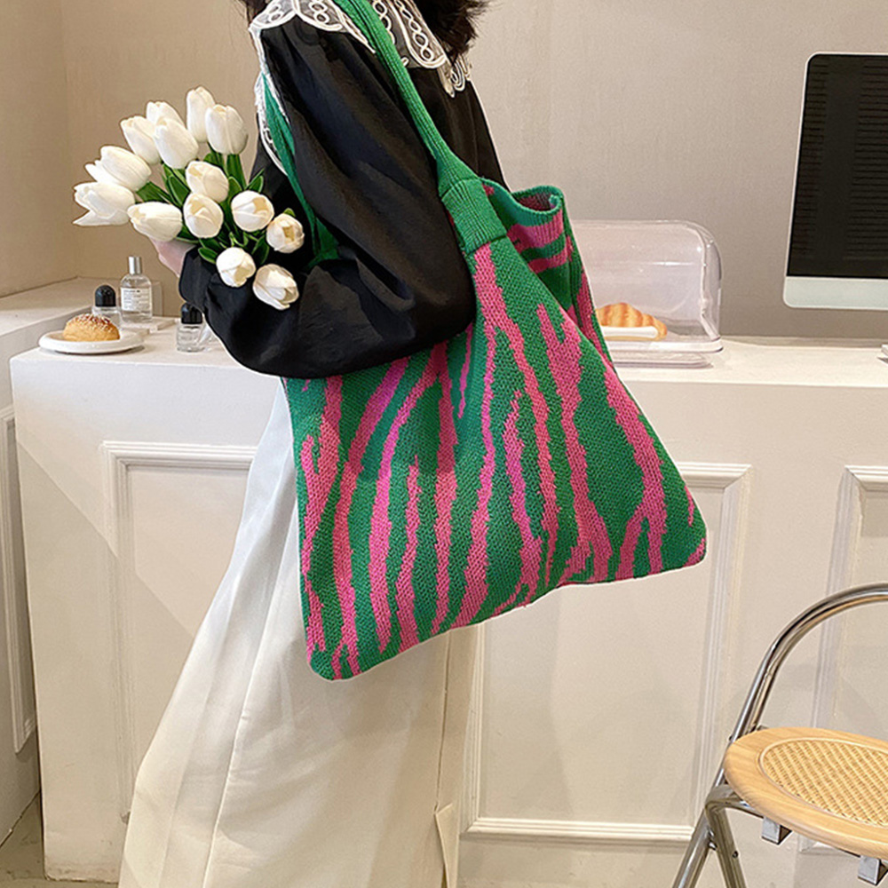 日本倉庫即納】 ニットバッグ トートバッグ 大容量かばん | 卸売
