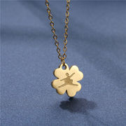 クローバーネックレス バレエネックレス  ファッションバレエアクセサリー