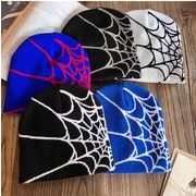 ハロウィーン 冬 レディース 帽子 アクセサリー 暖かい ニット帽子 どくろ カラフル