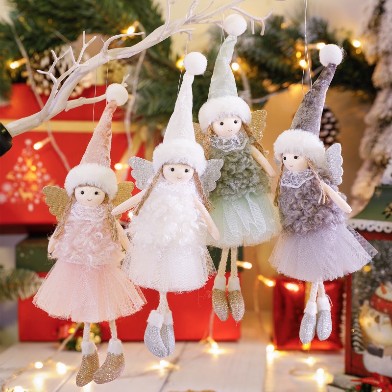 エンジェル 人形 パペット クリスマス パーティ 小物 装飾