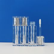 プラスチック 透明 波状 リップグロスチューブ   リップグロス 小分けボトル 詰め替え 化粧品容器