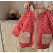 冬新作　韓国風子供服   裹起毛   暖かい服     コート   トップス      女の子  ファッション