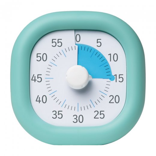 ソニック  トキ・サポ 時っ感タイマー 10cm   ミントブルー  LV-3062-MB  色で時間の経過を実感