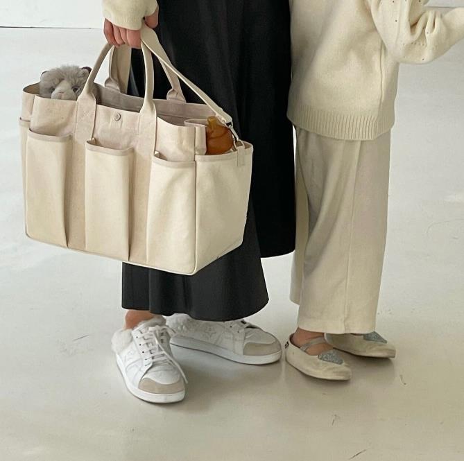 INS 2023新作   ファッション雑貨 多隔層 化粧ポーチ  収納バッグ 大容量 収納  ベビー用品 韓国風