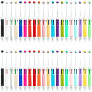 新作　ビーズボールペン　DIY文房具　筆記用具　 4色　ボールペンハーバリウム  カスタムボールペン
