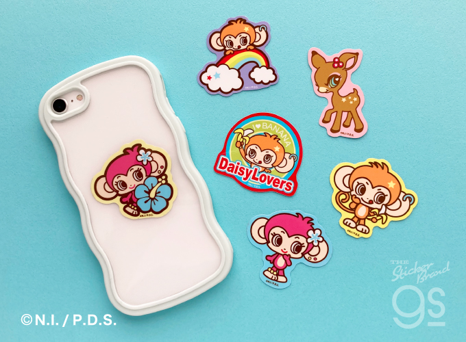 デイジーラバーズ ダイカットミニステッカー ルッキー キャラクター