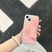 ピンクのバレエシューズ スマホケース iPhone ケース  iPhone12/13/14/15ケース  TPUカバー
