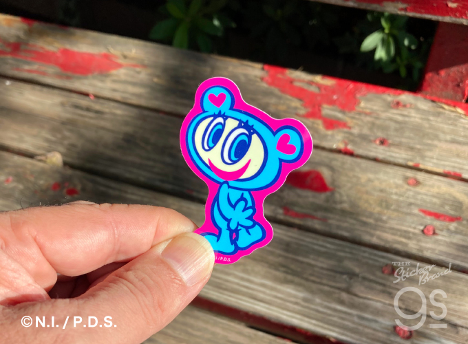 エンジェルブルー キーホルダー マステ ぬい アクリルステッカー