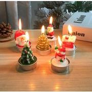クリスマス 北欧 クリスマス飾り卓上キャンドル ローソク 蝋燭 パーティ 　装飾ミニツリー