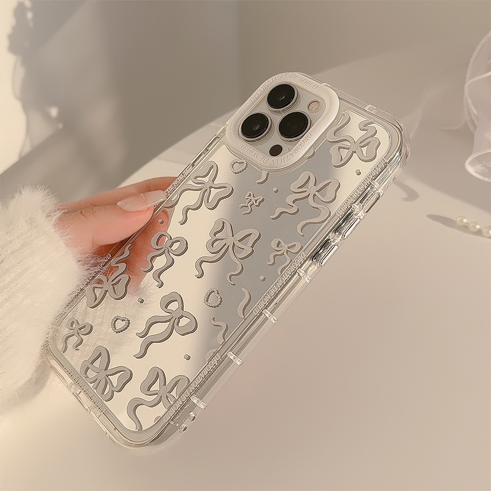 iphone15PRO MAXスマホケースリボン iphone14ケースシンプル 