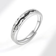 925シルバー リング　アクセサリー 指輪　キラキラ　ハンドメイド 指輪　ハンドメイド アクセサリーパーツ