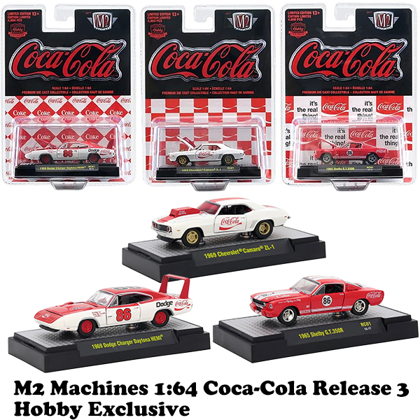 M2 MACHINES 1:64 COCA-COLA PREMIUM DIE CAST COLLECTIBLE 【コカコーラ】ミニカー 有限会社  ステップス | 卸売・ 問屋・仕入れの専門サイト【NETSEA】