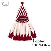 ★Girls★　クリスマス子供セーター　90~140cm　帽子付きニット　韓国キッズファッション