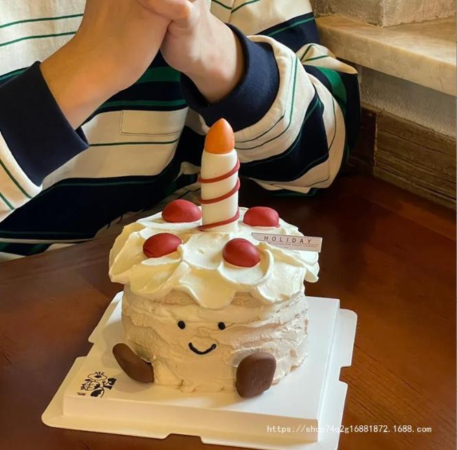 INS  アイデア  ロウソク  置物  ケーキ飾り  誕生日札  誕生日ケーキ  撮影道具   雑貨