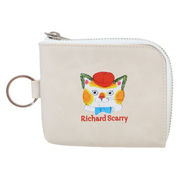 リチャード・スキャリー ヴィンテージ風 ミニ財布 生成　ハックル帽子