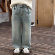 2023新品 韓国子供服 ズボン  キッズ  パンツ女兼用 ジーパン  ズボン 90-150cm