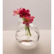 良いと思います 花瓶 水耕栽培 猫の花瓶 大人気 植物の花瓶 プレゼント ガラスの花瓶 トレンド