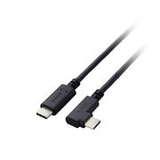エレコム USB Type-C(TM)ケーブル やわらかL字タイプ U2C-CCLY20N