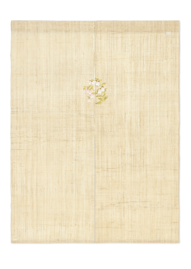 新登場!職人がこだわって創る本物志向の花紋のれん!麻100%の 新登場!職人がこだわって創る本物志向の花紋のれん!麻100%の