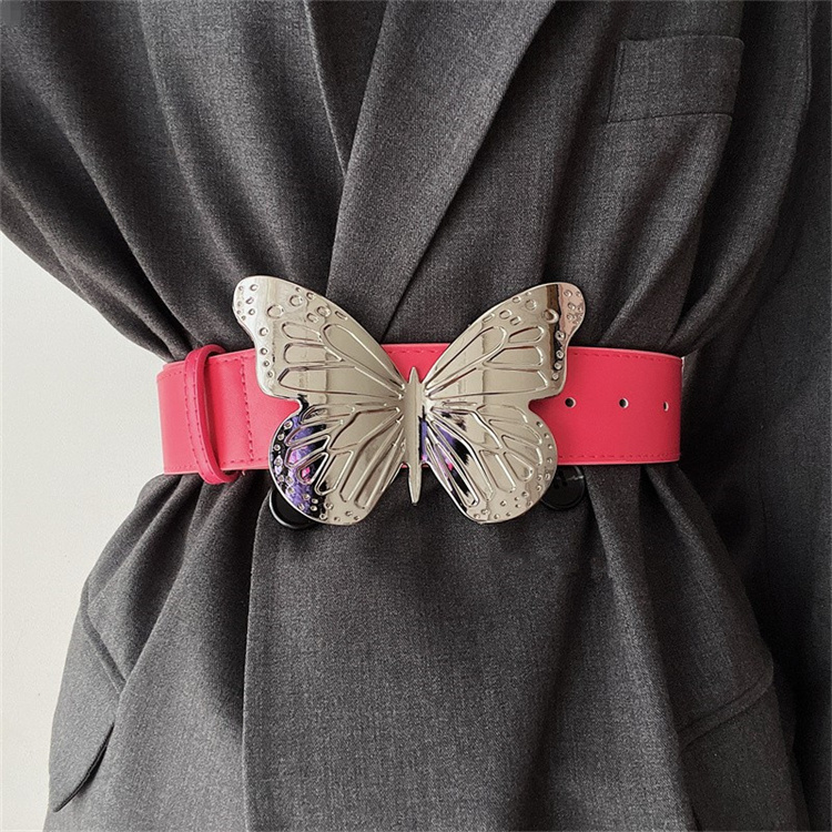 満足度99％  超大型蝶帯 装飾 洗練された ギャル 腰封 腰を閉じる 夏 ベルト トレンド 大人気