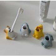 歯ブラシスタンド  子供用  可愛い  置物  インテリア用   撮影用具  犬  4色