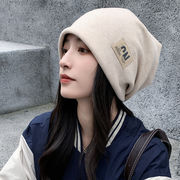 韓国 ファッション 帽子 ニット帽 防風 男女兼用 トゥキャップ 秋冬トレンド
