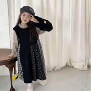 ★Girls★　 子供ワンピース　90~140cm　オバーオール　韓国キッズファッション
