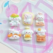 樹脂デコパーツ DIY素材 貼り付けパーツ デコ素材 バッグ手芸材料衣類と靴帽子アクセサリーパーツ