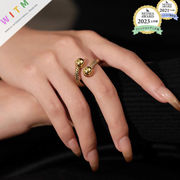 韓国風 レトロ 指輪 レディース ファッション エレガント 開口指輪 アクセサリー