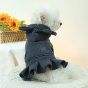 【2023新作】ペット用品     ペットの服装   ワンピース 防寒  犬服  きれいめ   ファッション    XS-XL