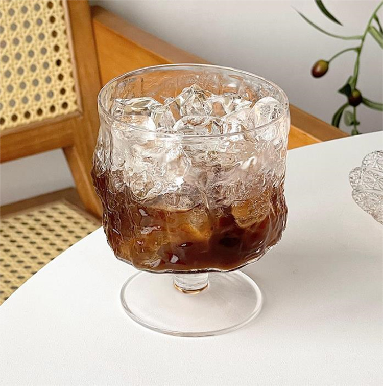 素敵なデザイン  ハイフットグラス ジュースグラス グラス カクテルグラス ギャザリング 泡水杯