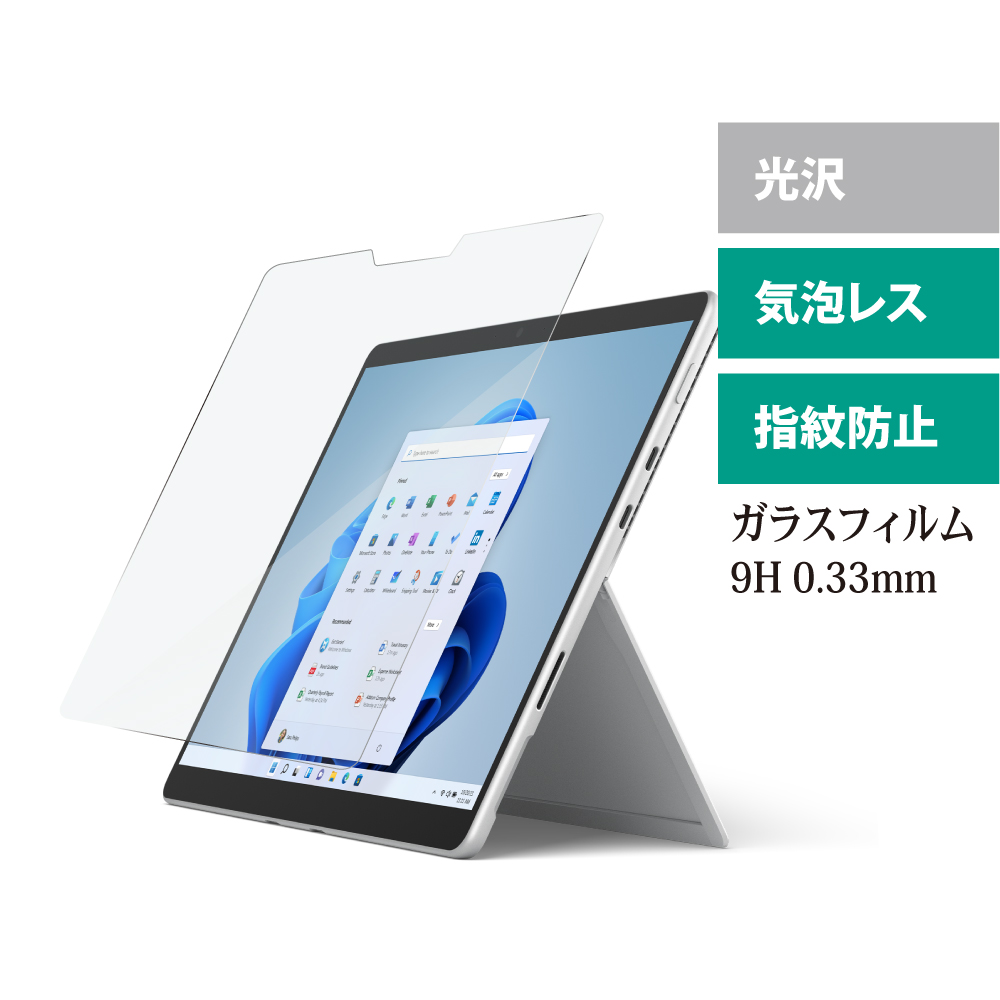 Microsoft Surface Go3/Go2/Go対応 ガラスフィルム