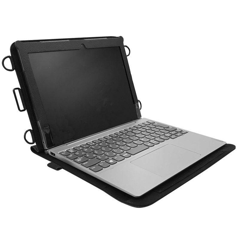 Lenovo ideapad D330対応 手帳型レザーケース　ブラック