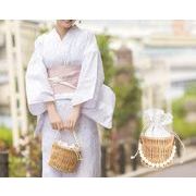 浴衣 レディース かごバッグ バッグ カゴバッグ 手提げ 小さめ 女性 和装 和服 レトロ 古典柄 お洒落