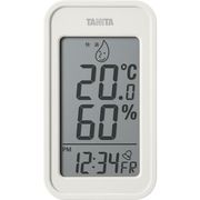 デジタル温湿度計 アイボリー TT589IV