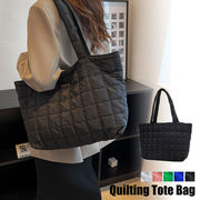 2024新作 レディース ショルダーバッグ トートバッグ 肩掛け キルティング 大容量 軽量 マザーズバッグ