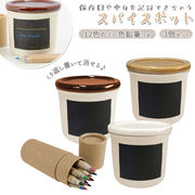 キャニスター 陶器 3P セット 保存容器 書いて消せる スパイスポット 日本製 美濃焼 おしゃれ