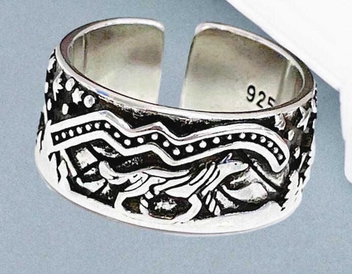 925シルバー リング　アクセサリー 指輪　ハンドメイド 指輪　ハンドメイド アクセサリーパーツ