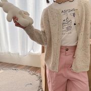 ★Girls★　子供カーディガン　90~150cm　ニット　子供服　韓国キッズファッション